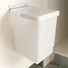 Eico affaldsspand 10L + ophængsbeslag til smal montering